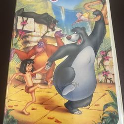 Disney Jungle Book Black Diamond Classic VHS 