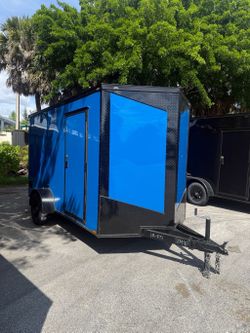 Hook & Line 6 x 12 Enclosed Trailer 3.5k