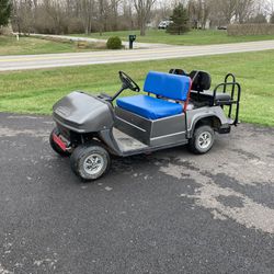 Golf Cart And Utility Trailer 