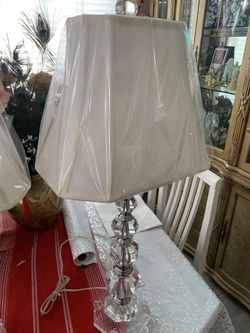 NEW AND BEAUTIFUL PAIR OF LAMPS
