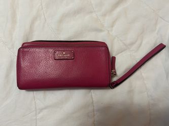 Kate Spade Pink Zippy Long Wallet