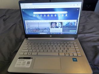 Light purple hp copilot laptop