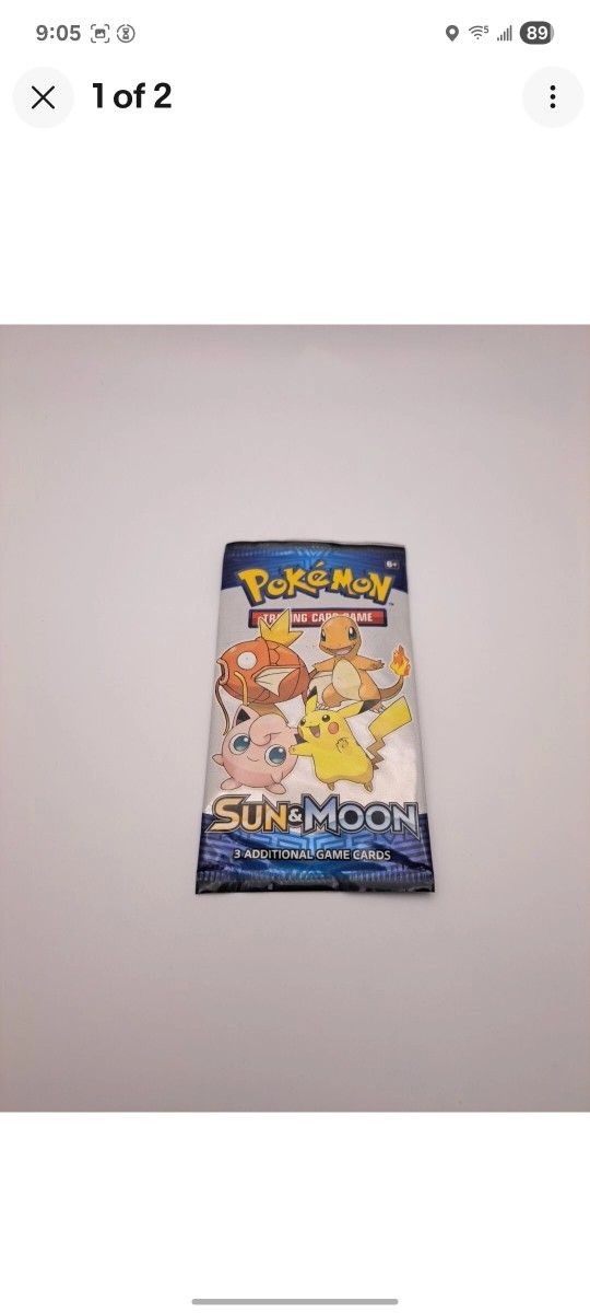 Pokémon Cards New Unopened 2017