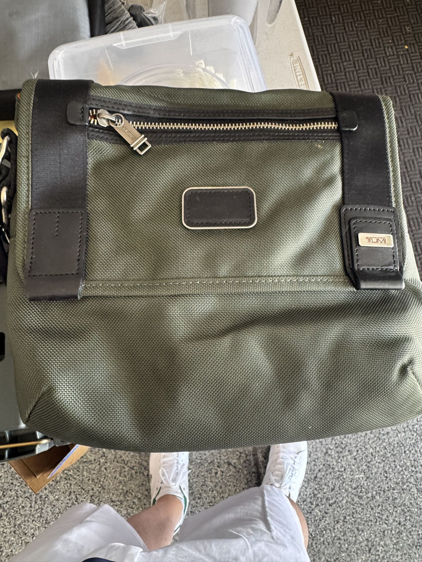 22371SPH TUMI ALPHA BRAVO shoulder bag Green men