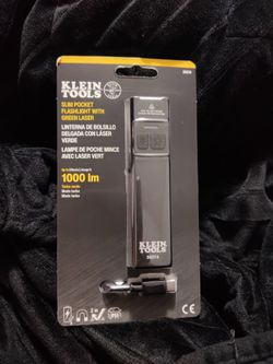 Klein tools Slim Pocket Flashlight with Green Laser