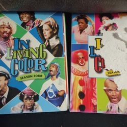 Two New Never Used DVDs Living Color Season 1 Season 4