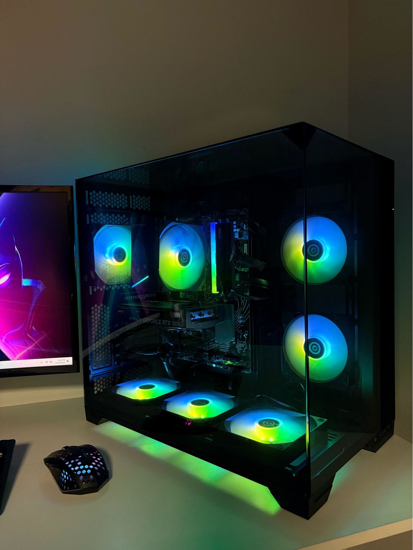 Gaming PC Custom Built by AREA-51✅🕹 Full RGB/Ryzen 5/16GB RAM/1TB🖥1 Year Warranty‼️ RTX 5060 GPU💥 $0 Down Finance Available✅