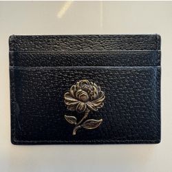 Gucci Garden Card Case in Black 