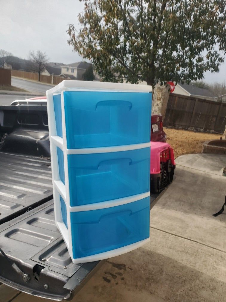 3 Drawer Storage Container For Sale 