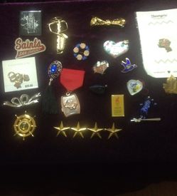 21 broaches and pins