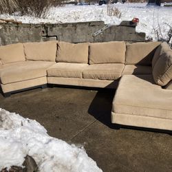 Beautiful Jonathan Louis Sectional Couch, Plus Cutler