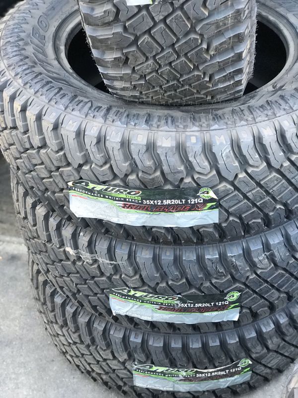 35/12.50r20 Atturo all terrain new tires for Sale in Long Beach, CA