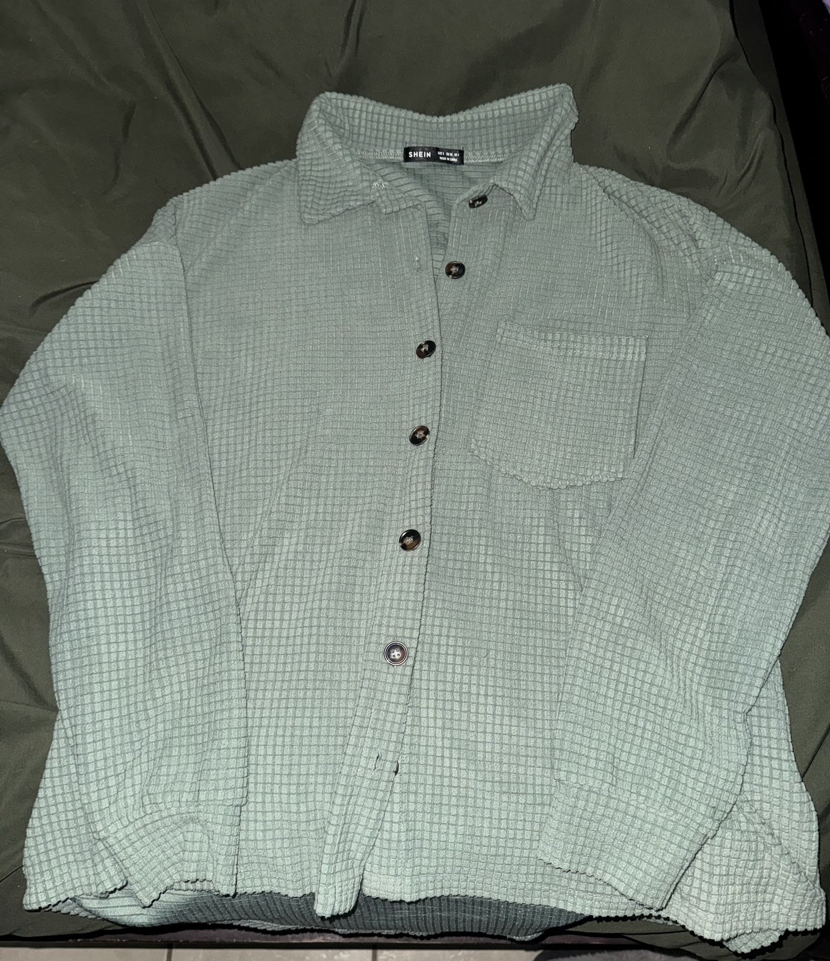 Mint Green Cardigan
