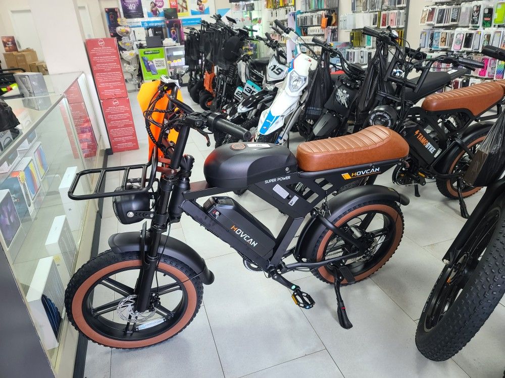 Movcan V30 Max Electric Bike Dual Battery! Finance For $50 Down Payment!!