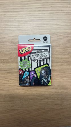Uno Beetlejuice Version Brand New 
