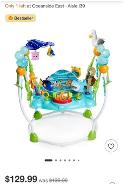 Disney Baby Finding Nemo Sea of Activities Jumper