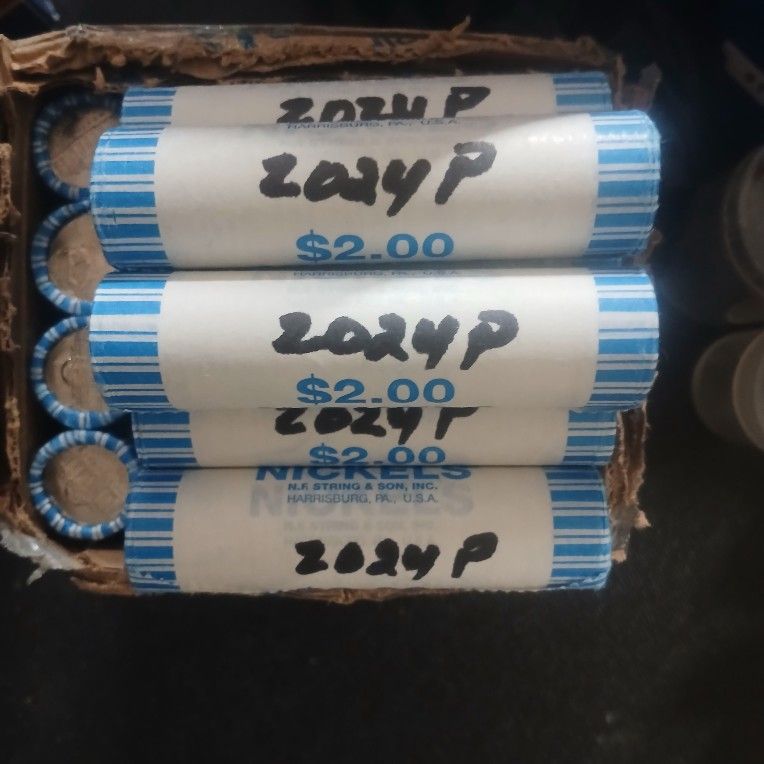 VERY LIMITED 2024 P JEFFERSON NICKEL ROLL