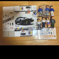 Initial D 7 Figures Anime Takumi jada hot wheels tomica dvd manga anime omnibus 1 2 3 4 fourth dvd dragon rx7 nsx 240sx ae86 s2000 civic type r gtr