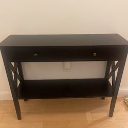 Black Entryway table 