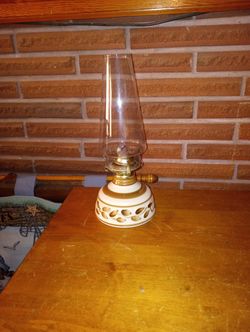 Antique Kerosene Lamp $30