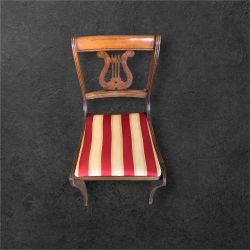 Lyre Antique Chair