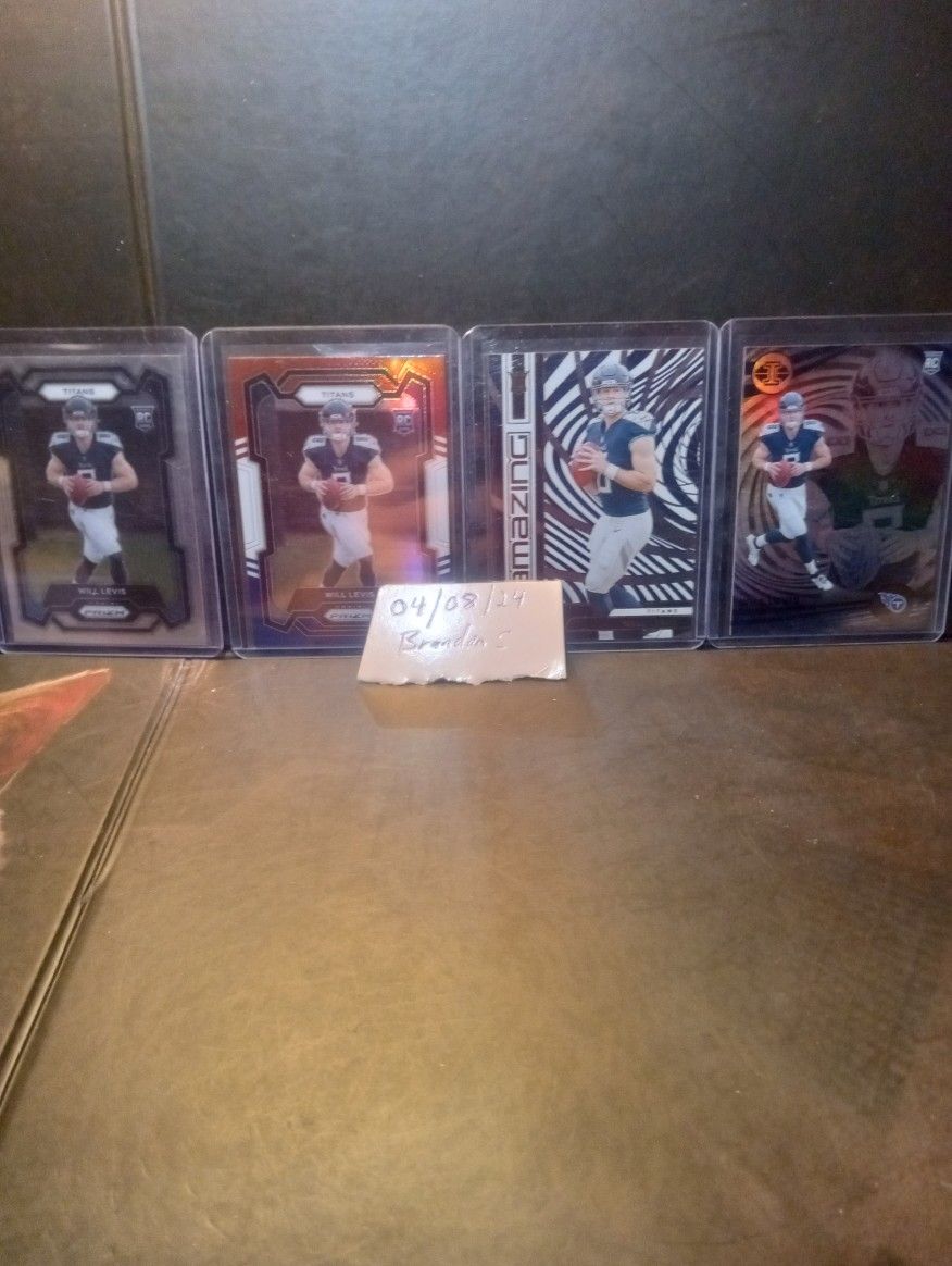 Will Levis Rookie Card Lot