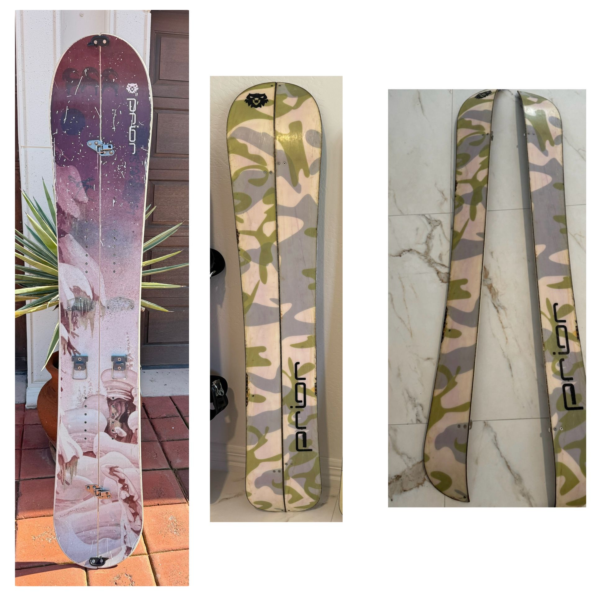 Split Board 157cm - Snowboard & Ski’s In One