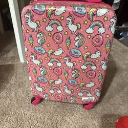 Unicorn Hard Sided Suitcase 