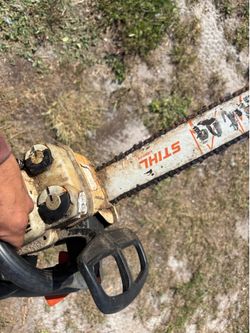 Stihl climbing Saw