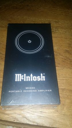 McIntosh mha 50 portable decoding amplifier
