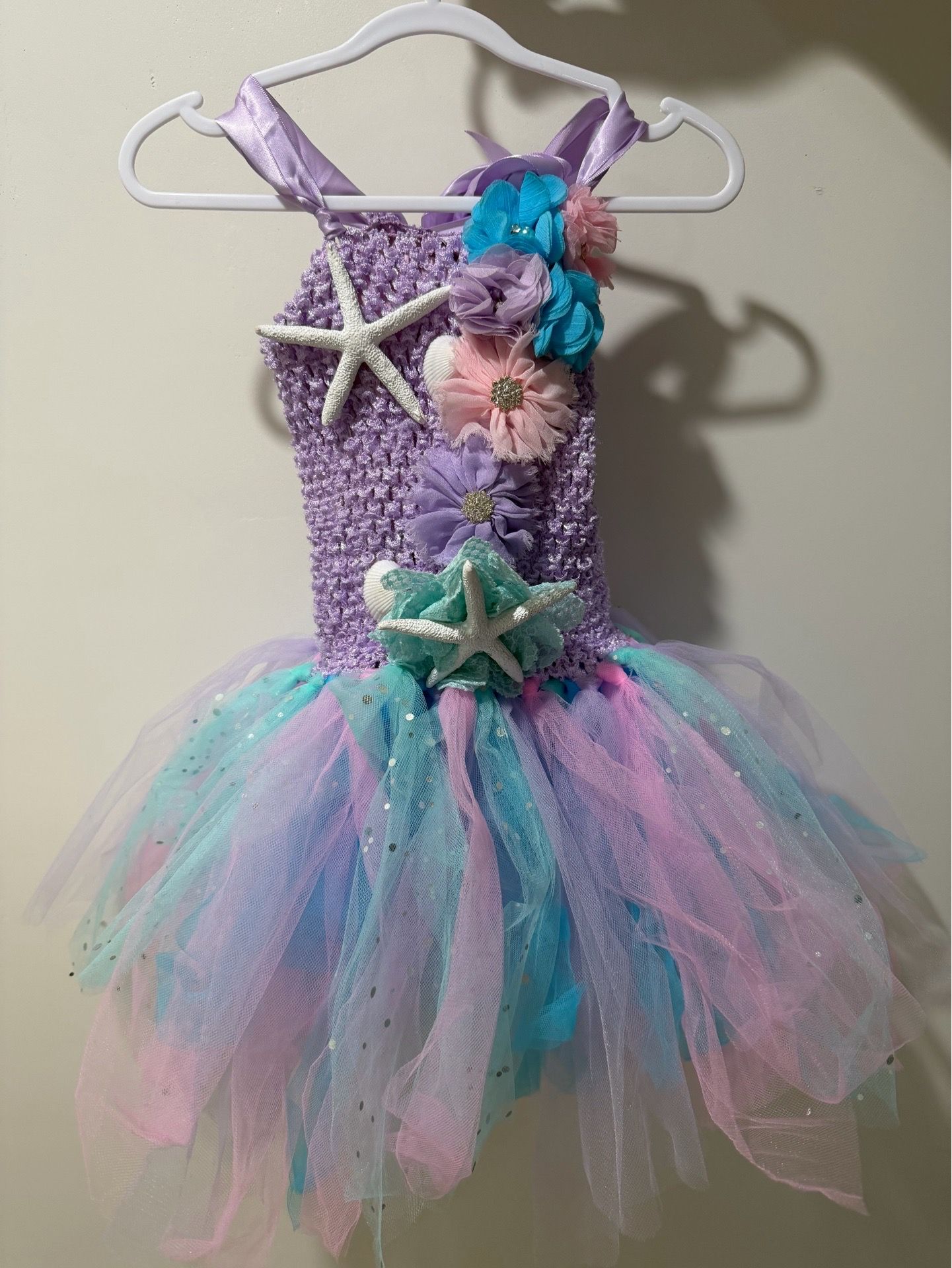 Mermaid Tutu dress 3T