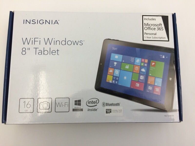 Insignia Windows 8" Tablet