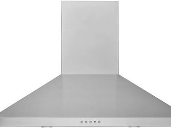 Open Box 36 inch Convertible 450-CFM Stainless Steel Wall-Mounted Range Hood