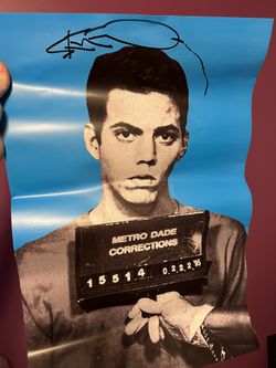 Steve-o Autographed Poster