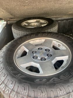 Chevy Silverado six lug wheels