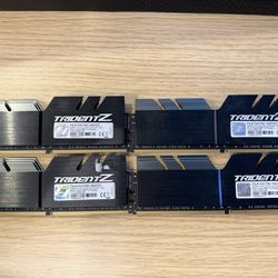 G.SKILL 16GB (2 x 8GB) TridentZ Series DDR4 PC4-33000 4133MHz Model F4-4133C19D-16GTZC