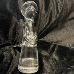 The Toscany Collection Heavy Lead Crystal Angel 6 3/4” High