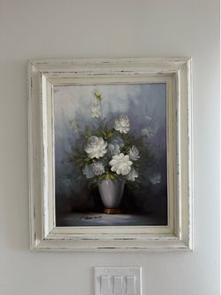 Vintage Robert Cox Framed Oil Painting