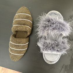 slippers for women all 2 for 10$ 
