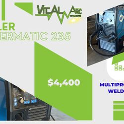 0254 – MILLER Millermatic 235 – Multi-Process Welder / VITAL ARC WELDING