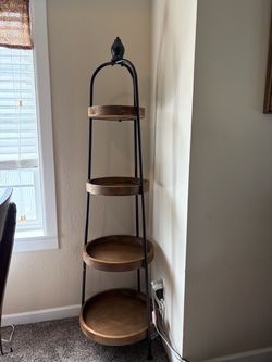 4 tier shelving unit (2)