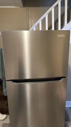 Frigidaire silver fridge