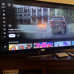 Sony smart tv with original keyboard remote .