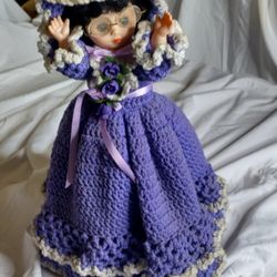 Vintage Handmade Dolly Door Stop