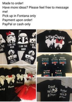 Custom shirts