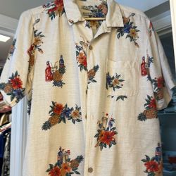Men's Medium Size Floral Shirts 