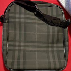 Burberry Men's Classic Check Compact Messenger Bag