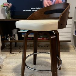 Swivel counter Stool
