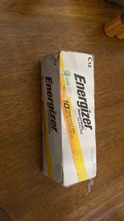 C type batteries