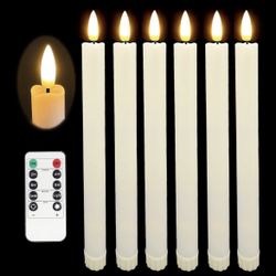 Flameless Taper Candles 
